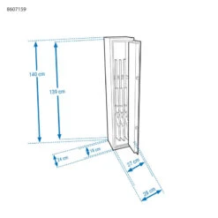 Armoire Forte 4 Armes SOLOGNAC 500 -Magasin Woolpower armoire forte 4 armes solognac 500 8