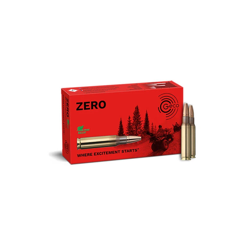 BALLE 30-06 GECO ZERO 8.8G/136 Grains BALLE 30-06 GECO ZERO 8.8G/136 Grains -Magasin Woolpower balle 30 06 geco zero 88g136 grains