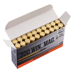 Balle 300 WINCHESTER MAGNUM 11,7G/180GRS X20 -Magasin Woolpower balle 300 winchester magnum 117g180grs x20 4