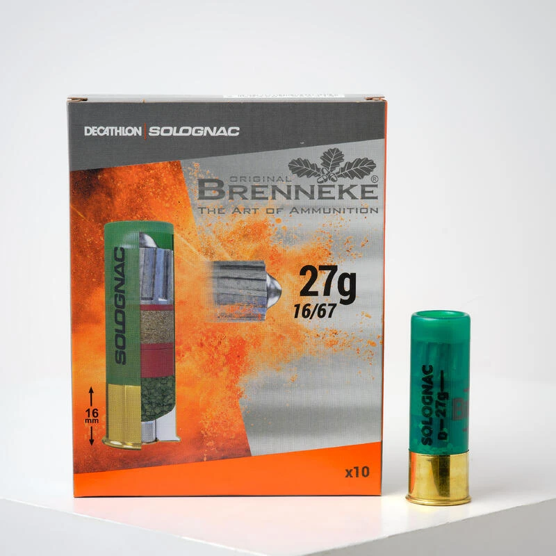 BALLE BRENNEKE CALIBRE 16 X 10 . BALLE BRENNEKE CALIBRE 16 X 10 . -Magasin Woolpower balle brenneke calibre 16 x 10