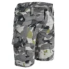 Bermuda Chasse Junior 500 Camouflage Gris
