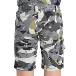 Bermuda Chasse Junior 500 Camouflage Gris -Magasin Woolpower bermuda chasse junior 500 camouflage gris 4