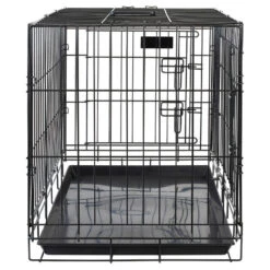 MARTIN SELLIER CAISSE DE TRANSPORT PLIABLE EN GRILLE POUR 1 CHIEN -Magasin Woolpower caisse de transport pliable en grille pour 1 chien 2