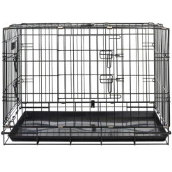 MARTIN SELLIER CAISSE DE TRANSPORT PLIABLE EN GRILLE POUR 1 CHIEN -Magasin Woolpower caisse de transport pliable en grille pour 1 chien 4