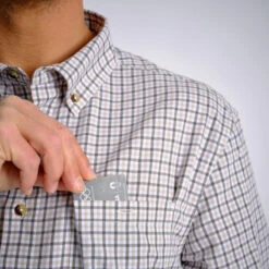 CHEMISE 100 A CARREAUX BLANCHE -Magasin Woolpower chemise 100 a carreaux blanche 3