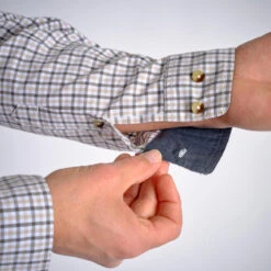 CHEMISE 100 A CARREAUX BLANCHE -Magasin Woolpower chemise 100 a carreaux blanche 4