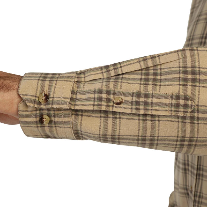 Chemise chasse coton manches longues respirant homme - 100 à carreaux beige. Chemise Chasse Coton Manches Longues Respirant Homme - 100 à Carreaux Beige. -Magasin Woolpower chemise chasse coton manches longues respirant homme 100 a carreaux beige 9