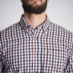 CHEMISE VERNEY CARRON À CARREAUX BLANCHE -Magasin Woolpower chemise verney carron a carreaux blanche 2