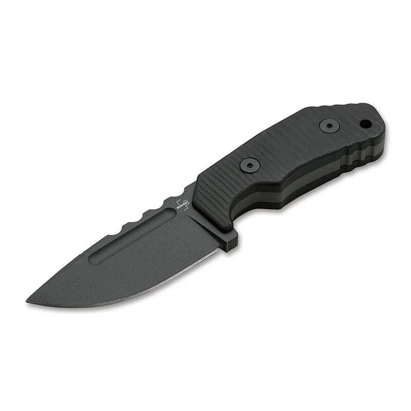 Couteau à lame fixe Little Dvalin Black Boker Plus Couteau à Lame Fixe Little Dvalin Black Boker Plus -Magasin Woolpower couteau a lame fixe little dvalin black boker plus