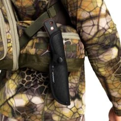 Couteau Chasse Fixe 9cm Grip Noir Sika 90 -Magasin Woolpower couteau chasse fixe 9cm grip noir sika 90 3