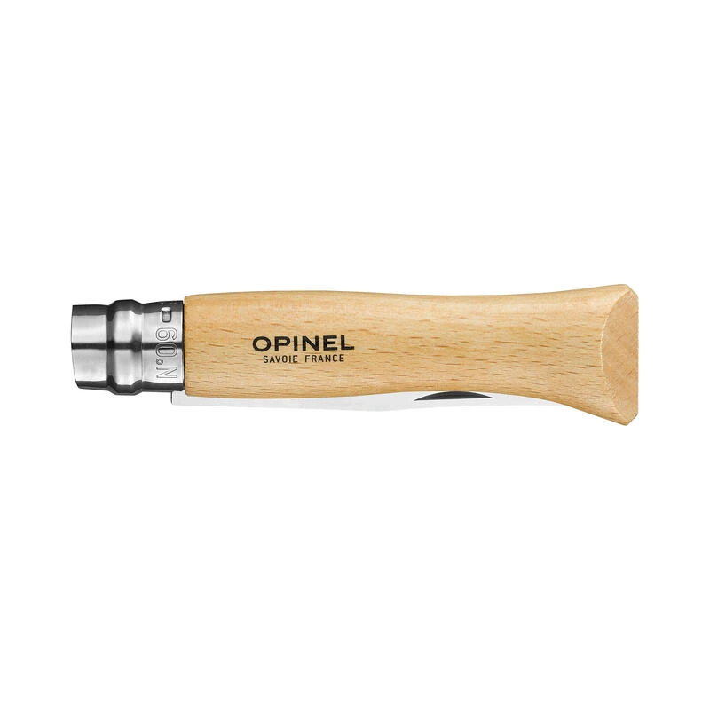 Couteau chasse pliant 9cm Inox Opinel n°9 Couteau Chasse Pliant 9cm Inox Opinel N°9 -Magasin Woolpower couteau chasse pliant 9cm inox opinel n9 2