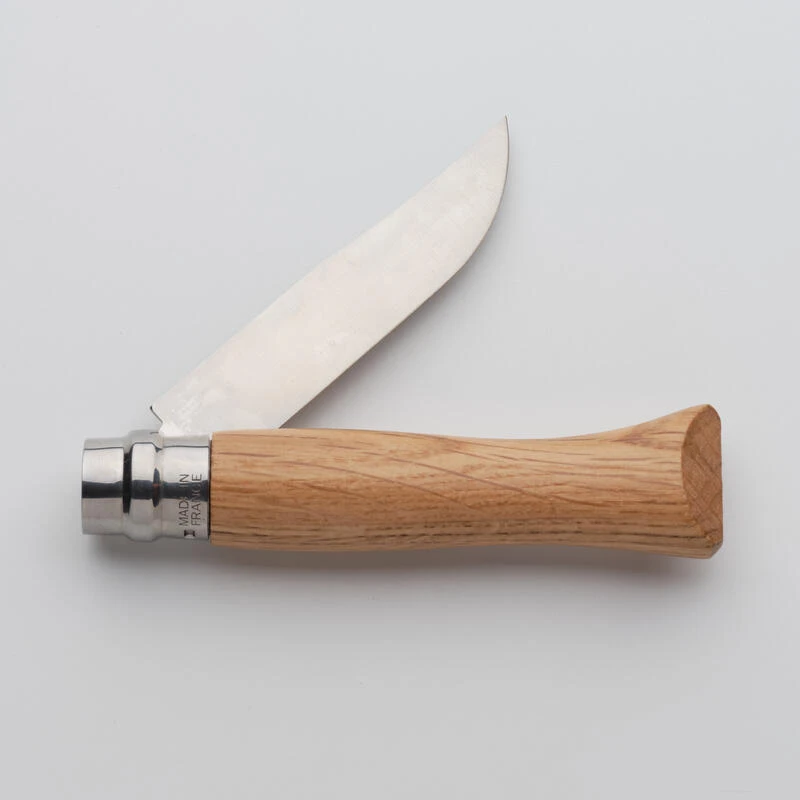 Couteau pliant 9 cm Inox Opinel n°9 Chêne Couteau Pliant 9 Cm Inox Opinel N°9 Chêne -Magasin Woolpower couteau pliant 9 cm inox opinel n9 chene 2