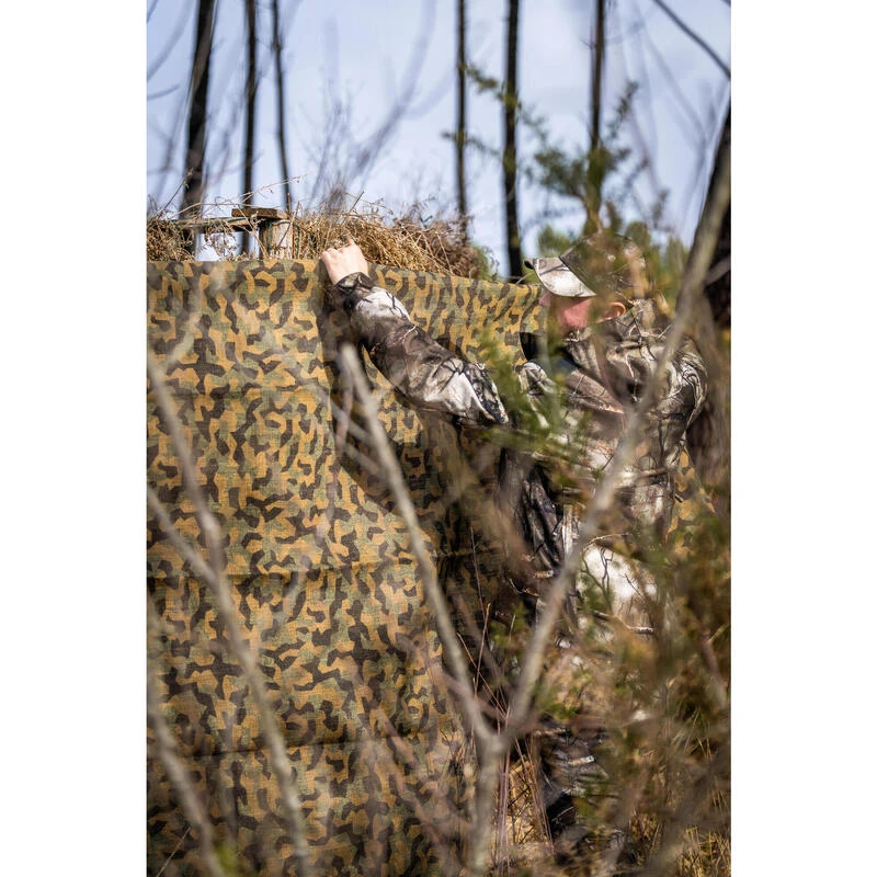 FILET 500 CAMOUFLAGE CHASSE TOILE JUTE 1,4 x 4m FILET 500 CAMOUFLAGE CHASSE TOILE JUTE 1,4 X 4m -Magasin Woolpower filet 500 camouflage chasse toile jute 14 x 4m 3