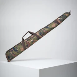 Fourreau Chasse Fusil 125 Cm Camo Woodland Vert Et Marron
