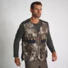 GILET CHASSE 500 CAMOUFLAGE TREEMETIC