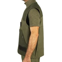 Gilet Chasse Léger Homme - 100 Vert -Magasin Woolpower gilet chasse leger homme 100 vert 2