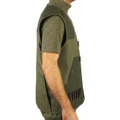 Gilet Chasse Léger Homme - 100 Vert -Magasin Woolpower gilet chasse leger homme 100 vert 3