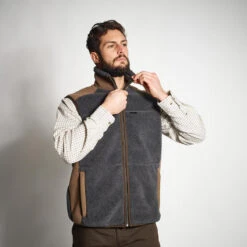 GILET POLAIRE SANS MANCHES MOUTONNE 500 GRIS -Magasin Woolpower gilet polaire sans manches moutonne 500 gris 3