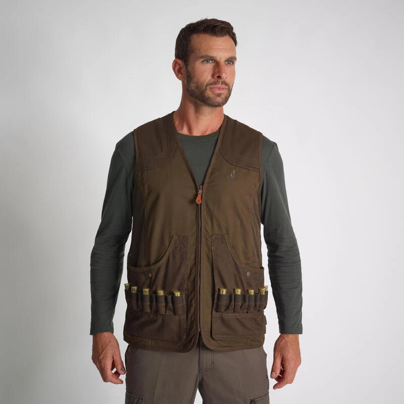 GILET REVERSIBLE PERCUSSION CAMO FLUO / VERT GILET REVERSIBLE PERCUSSION CAMO FLUO / VERT -Magasin Woolpower gilet reversible percussion camo fluo vert 1