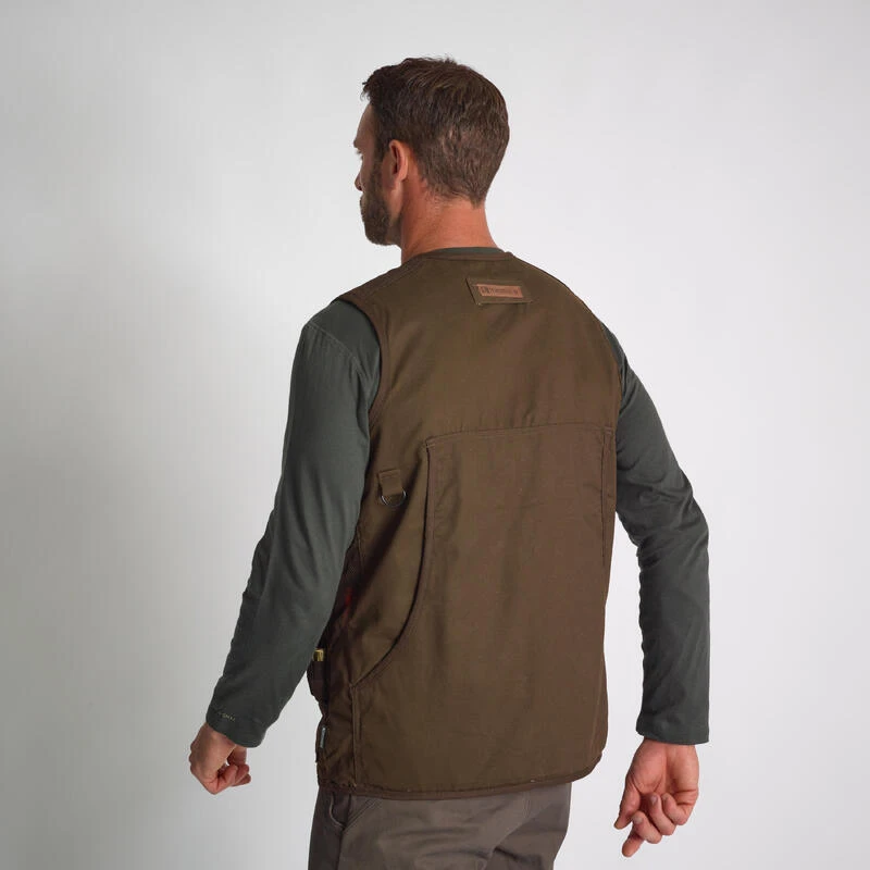 GILET REVERSIBLE PERCUSSION CAMO FLUO / VERT GILET REVERSIBLE PERCUSSION CAMO FLUO / VERT -Magasin Woolpower gilet reversible percussion camo fluo vert 2