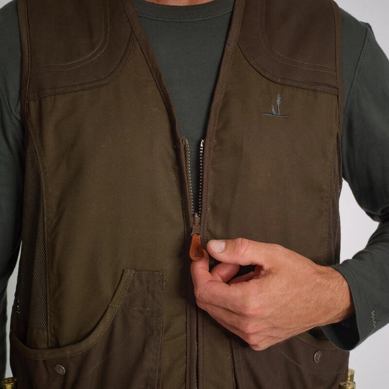 GILET REVERSIBLE PERCUSSION CAMO FLUO / VERT GILET REVERSIBLE PERCUSSION CAMO FLUO / VERT -Magasin Woolpower gilet reversible percussion camo fluo vert 3