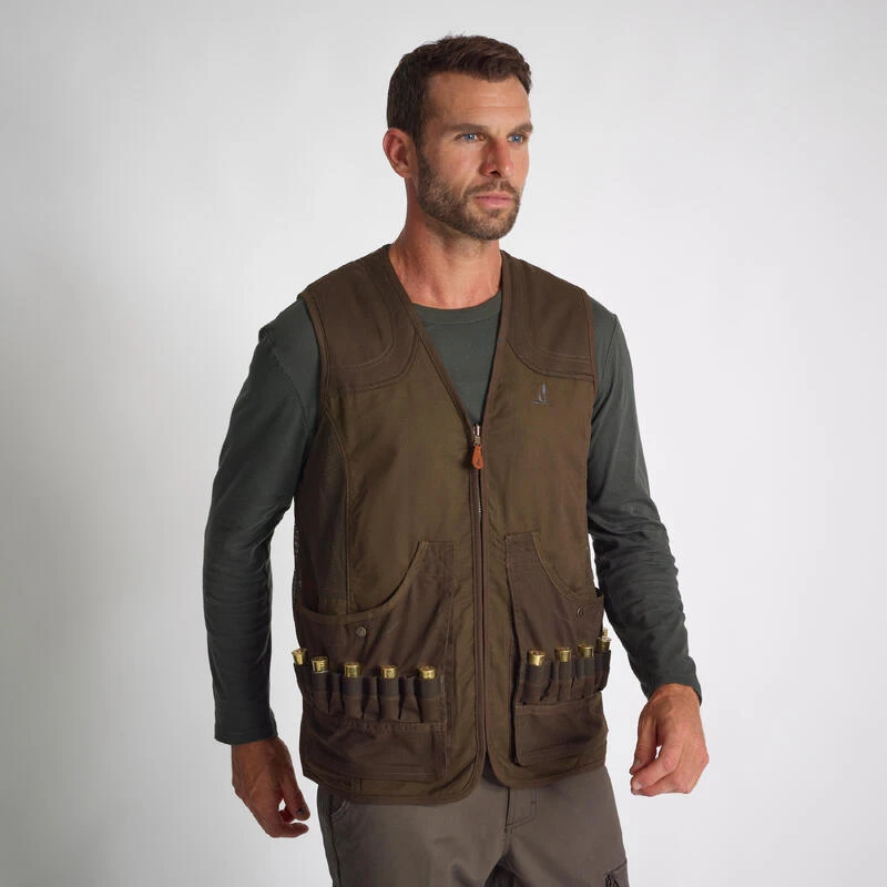 GILET REVERSIBLE PERCUSSION CAMO FLUO / VERT GILET REVERSIBLE PERCUSSION CAMO FLUO / VERT -Magasin Woolpower gilet reversible percussion camo fluo vert