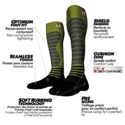 Monnet HUNTING EXPERT - CHAUSSETTE HAUTE DE CHASSE 4 Monnet HUNTING EXPERT - CHAUSSETTE HAUTE DE CHASSE -Magasin Woolpower hunting expert chaussette haute de chasse 4