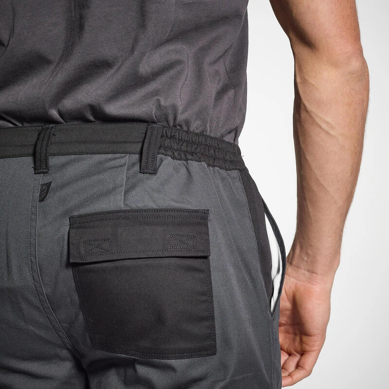 PANTALON CARGO RESISTANT STEPPE 300 BICOLORE GRIS ET NOIR PANTALON CARGO RESISTANT STEPPE 300 BICOLORE GRIS ET NOIR -Magasin Woolpower pantalon cargo resistant steppe 300 bicolore gris et noir 3