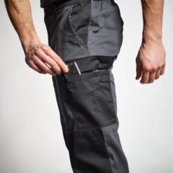 PANTALON CARGO RESISTANT STEPPE 300 BICOLORE GRIS ET NOIR 4 PANTALON CARGO RESISTANT STEPPE 300 BICOLORE GRIS ET NOIR -Magasin Woolpower pantalon cargo resistant steppe 300 bicolore gris et noir 4