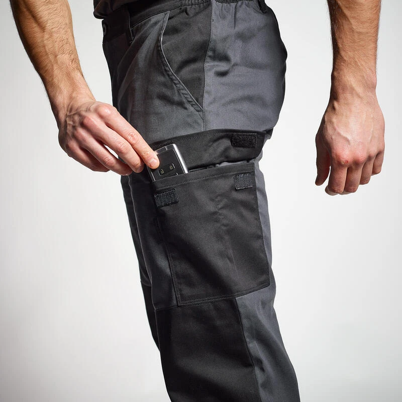 PANTALON CARGO RESISTANT STEPPE 300 BICOLORE GRIS ET NOIR PANTALON CARGO RESISTANT STEPPE 300 BICOLORE GRIS ET NOIR -Magasin Woolpower pantalon cargo resistant steppe 300 bicolore gris et noir 4