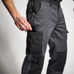 PANTALON CARGO RESISTANT STEPPE 300 BICOLORE GRIS ET NOIR 5 PANTALON CARGO RESISTANT STEPPE 300 BICOLORE GRIS ET NOIR -Magasin Woolpower pantalon cargo resistant steppe 300 bicolore gris et noir 5