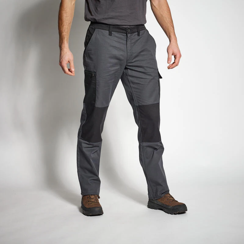 PANTALON CARGO RESISTANT STEPPE 300 BICOLORE GRIS ET NOIR PANTALON CARGO RESISTANT STEPPE 300 BICOLORE GRIS ET NOIR -Magasin Woolpower pantalon cargo resistant steppe 300 bicolore gris et noir