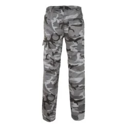 PANTALON CARGO RESISTANT STEPPE 300 CAMOUFLAGE WOODLAND NOIR -Magasin Woolpower pantalon cargo resistant steppe 300 camouflage woodland noir 4