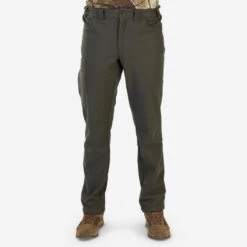PANTALON CHASSE CHAUD SILENCIEUX POLAIRE VERT 100 -Magasin Woolpower pantalon chasse chaud silencieux polaire vert 100 2