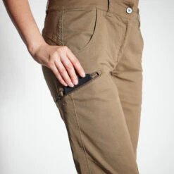 PANTALON CHASSE FEMME RESPIRANT 500 MARRON -Magasin Woolpower pantalon chasse femme respirant 500 marron 3