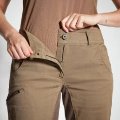 PANTALON CHASSE FEMME RESPIRANT 500 MARRON -Magasin Woolpower pantalon chasse femme respirant 500 marron 5
