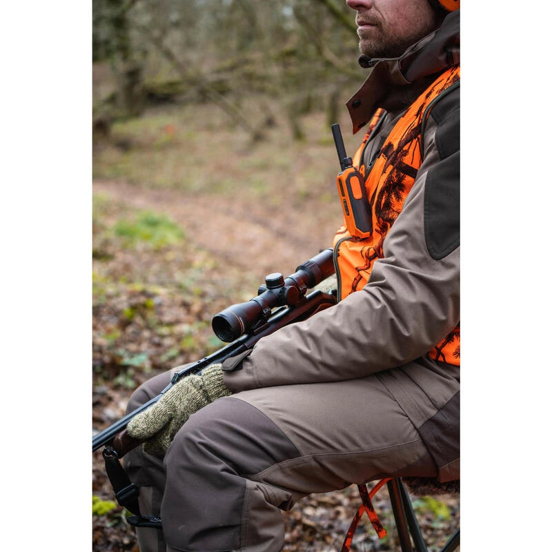 PANTALON CHASSE IMPERMEABLE CHAUD SILENCIEUX MARRON 520 PANTALON CHASSE IMPERMEABLE CHAUD SILENCIEUX MARRON 520 -Magasin Woolpower pantalon chasse impermeable chaud silencieux marron 520 1