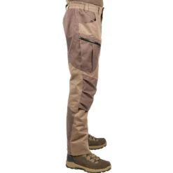 PANTALON CHASSE IMPERMEABLE CHAUD SILENCIEUX MARRON 520 3 PANTALON CHASSE IMPERMEABLE CHAUD SILENCIEUX MARRON 520 -Magasin Woolpower pantalon chasse impermeable chaud silencieux marron 520 3