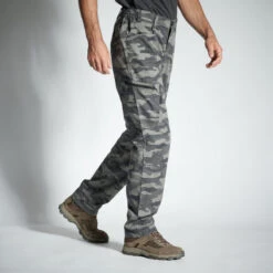 PANTALON LEGER 100 CAMO HALFTONE GRIS -Magasin Woolpower pantalon leger 100 camo halftone gris 2