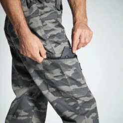 PANTALON LEGER 100 CAMO HALFTONE GRIS -Magasin Woolpower pantalon leger 100 camo halftone gris 3