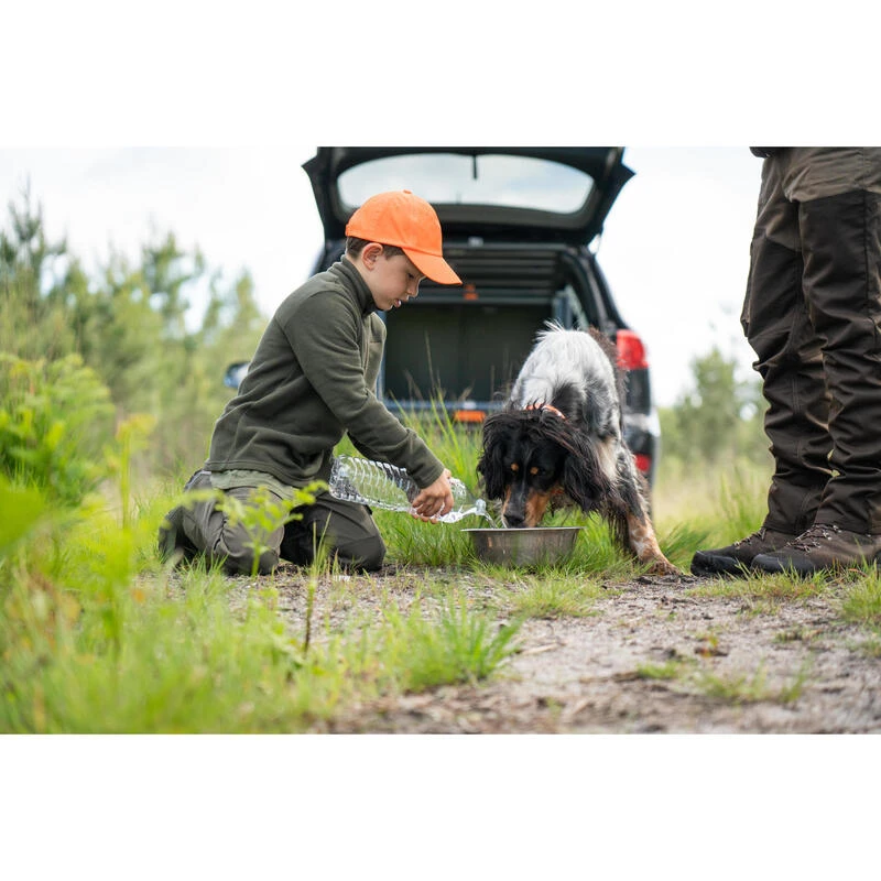 PANTALON RENFORT JUNIOR - 100 VERT ET MARRON PANTALON RENFORT JUNIOR - 100 VERT ET MARRON -Magasin Woolpower pantalon renfort junior 100 vert et marron 3