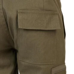 PANTALON RENFORT JUNIOR - 100 VERT ET MARRON 8 PANTALON RENFORT JUNIOR - 100 VERT ET MARRON -Magasin Woolpower pantalon renfort junior 100 vert et marron 8