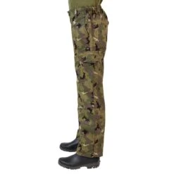 Pantalon Résistant Junior -100 Camouflage Island Vert -Magasin Woolpower pantalon resistant junior 100 camouflage island vert 3