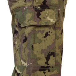 Pantalon Résistant Junior -100 Camouflage Island Vert -Magasin Woolpower pantalon resistant junior 100 camouflage island vert 6