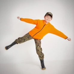 Pantalon Résistant Junior -100 Camouflage Island Vert -Magasin Woolpower pantalon resistant junior 100 camouflage island vert 9