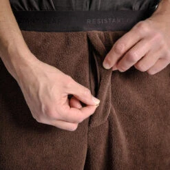 PANTALON SOUS VÊTEMENT POLAIRE 500 MARRON -Magasin Woolpower pantalon sous vetement polaire 500 marron 3