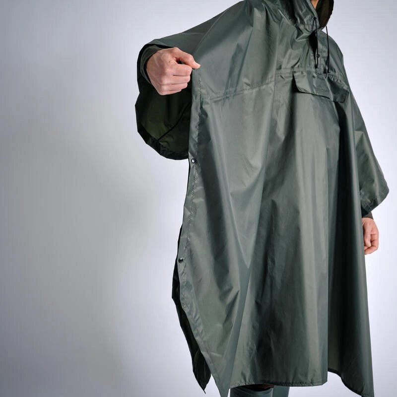 PONCHO LONG IMPERMEABLE 500 VERT PONCHO LONG IMPERMEABLE 500 VERT -Magasin Woolpower poncho long impermeable 500 vert 3