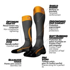 Monnet PRO HUNTING - CHAUSSETTE HAUTE DE CHASSE -Magasin Woolpower pro hunting chaussette haute de chasse 4