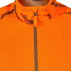 Pull Chasse Renfort Orange Fluo 500 -Magasin Woolpower pull chasse renfort orange fluo 500 6