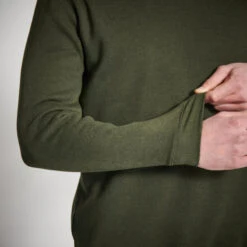 PULL CHASSE VERT 100 -Magasin Woolpower pull chasse vert 100 2